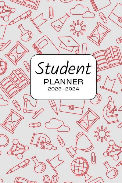 Produktbild: 2023 - 2024 Student Planner (RED)