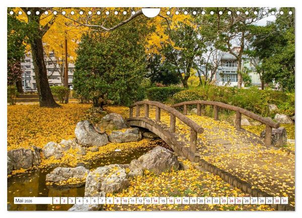 Produktbild: Herbst in Japan (Wandkalender 2026 DIN A4 quer), CALVENDO Monatskalender