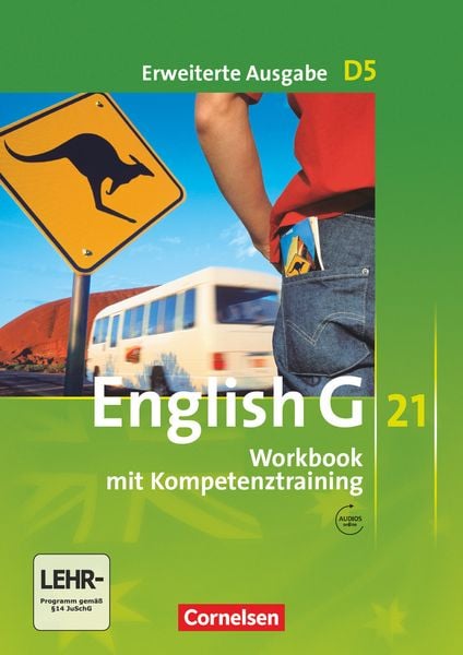 English G 21. Erweiterte Ausgabe D 5. Workbook Workbook mit Audios online