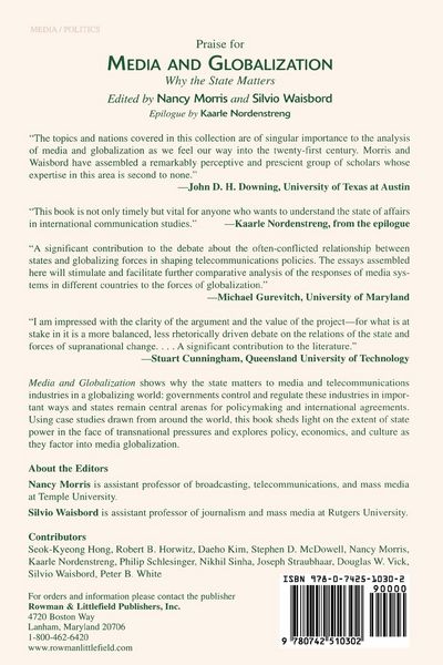 Produktbild: Media and Globalization