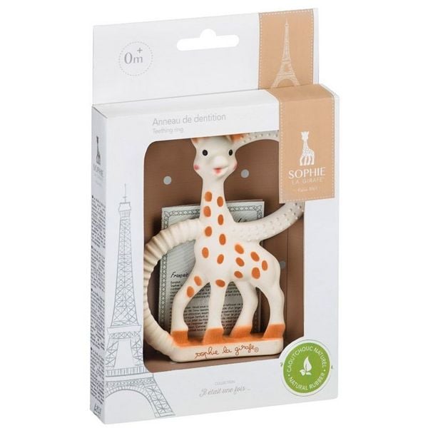 Beißring Sophie la girafe - Version weich/weiße Verpackung