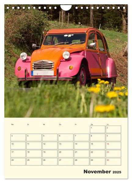Produktbild: Citro&euml;n 2CV - Lebensart Ente (Wandkalender 2025 DIN A4 hoch), CALVENDO Monatskalender