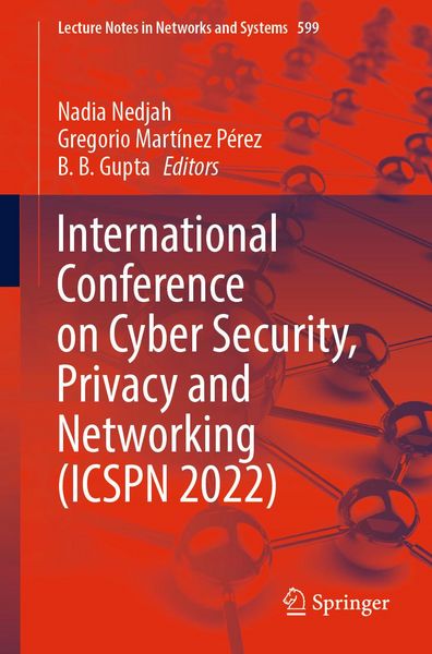Produktbild: International Conference on Cyber Security, Privacy and Networking (ICSPN 2022)