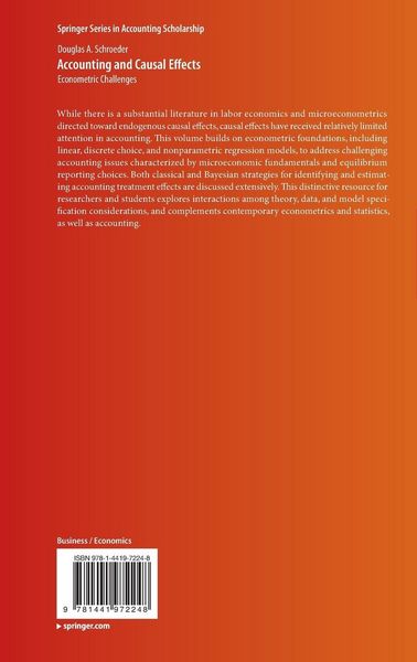 Produktbild: Accounting and Causal Effects