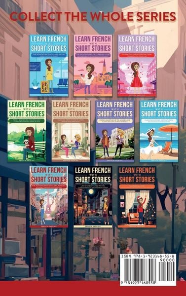Produktbild: Learn French With Short Stories - Parallel French & English Vocabulary for Beginners. The Adventures of Clara in Paris