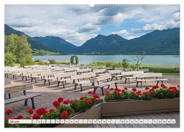Produktbild: Schliersee-Idylle (Wandkalender 2026 DIN A2 quer), CALVENDO Monatskalender