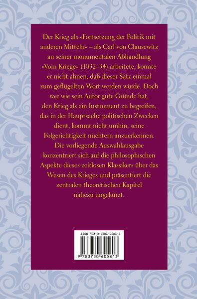 Produktbild: Vom Kriege