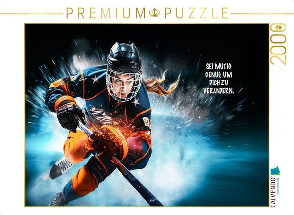 Produktbild: CALVENDO Puzzle Mutig | 2000 Teile Lege-Gr&ouml;&szlig;e 90x67cm Foto-Puzzle f&uuml;r gl&uuml;ckliche Stunden