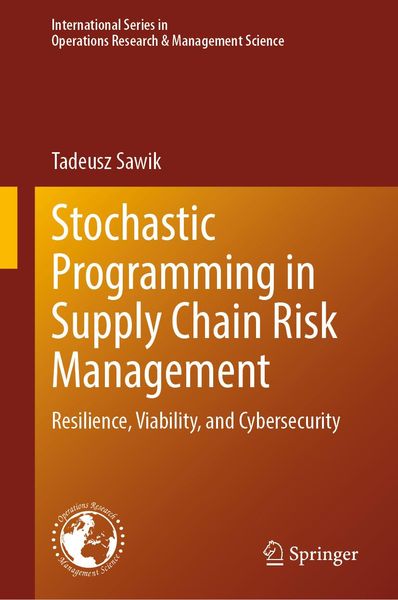 Produktbild: Stochastic Programming in Supply Chain Risk Management