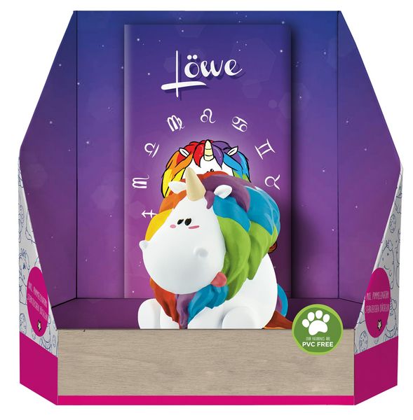 Produktbild: Pummeleinhorn Sammelfigur &ndash; Sternzeichen L&ouml;we
