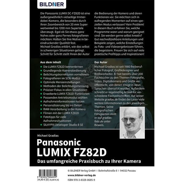 Produktbild: Panasonic LUMIX FZ82D - Das umfangreiche Praxisbuch zu Ihrer Kamera