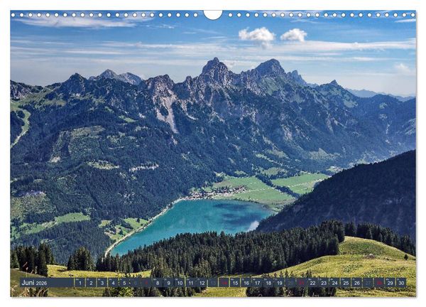 Produktbild: Allg&auml;uer Bergidyll (Wandkalender 2026 DIN A3 quer), CALVENDO Monatskalender