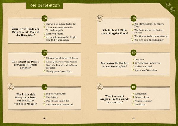 Produktbild: Das inoffizielle Quiz f&uuml;r Herr der Ringe-Fans