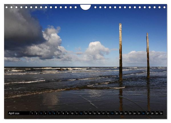 Produktbild: St. Peter Ording (Wandkalender 2026 DIN A4 quer), CALVENDO Monatskalender