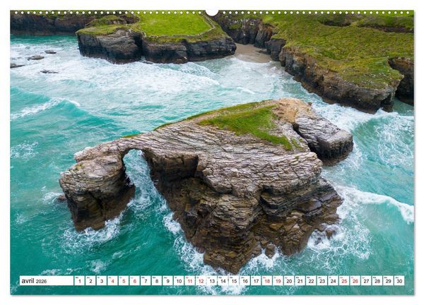 Produktbild: Sublimes paysages d'Espagne (Calendrier mural 2026 DIN A2 vertical), CALVENDO calendrier mensuel