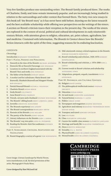 Produktbild: The Brontes in Context