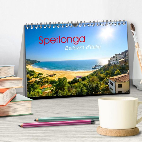 Produktbild: Sperlonga - Bellezza d'Italia (Tischkalender 2026 DIN A5 quer), CALVENDO Monatskalender