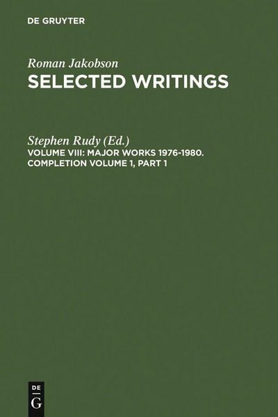 Produktbild: Major Works 1976-1980. Completion Volume 1