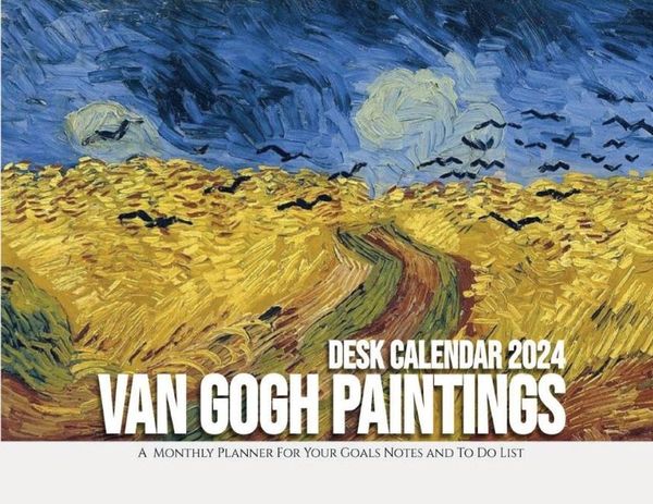 Produktbild: Van Gogh Paintings Desk Calendar 2024