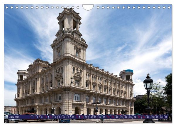 Produktbild: CUBA CARIBBEAN DREAM DESTINATION (Wall Calendar 2026 DIN A4 landscape), CALVENDO 12 Month Wall Calendar