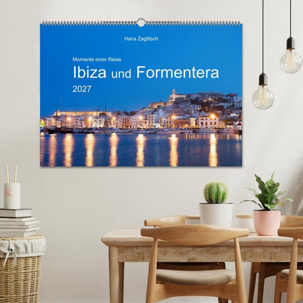 Produktbild: Momente einer Reise - Ibiza und Formentera (Wandkalender 2027 DIN A2 quer), CALVENDO Monatskalender
