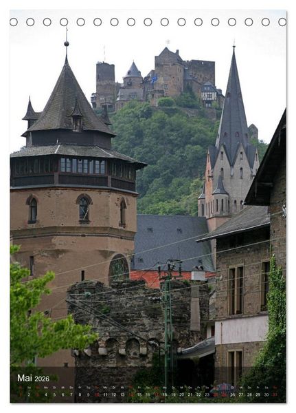 Produktbild: Oberwesel am Rhein (Tischkalender 2026 DIN A5 hoch), CALVENDO Monatskalender