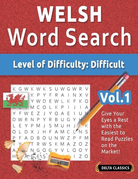 Produktbild: WELSH WORD SEARCH - LEVEL OF DIFFICULTY