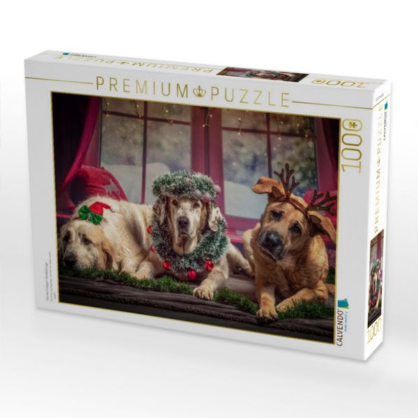 Produktbild: CALVENDO Puzzle Die drei heiligen Hundek&ouml;nige | 1000 Teile Lege-Gr&ouml;&szlig;e 64x48cm Foto-Puzzle f&uuml;r gl&uuml;ckliche Stunden