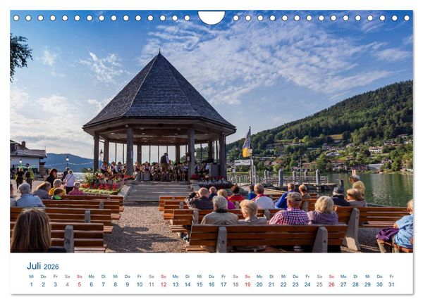 Produktbild: Sch&ouml;ner Tegernsee (Wandkalender 2026 DIN A4 quer), CALVENDO Monatskalender