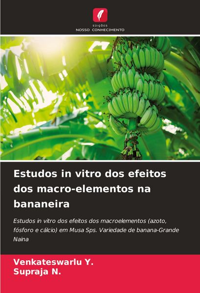 Produktbild: Estudos in vitro dos efeitos dos macro-elementos na bananeira
