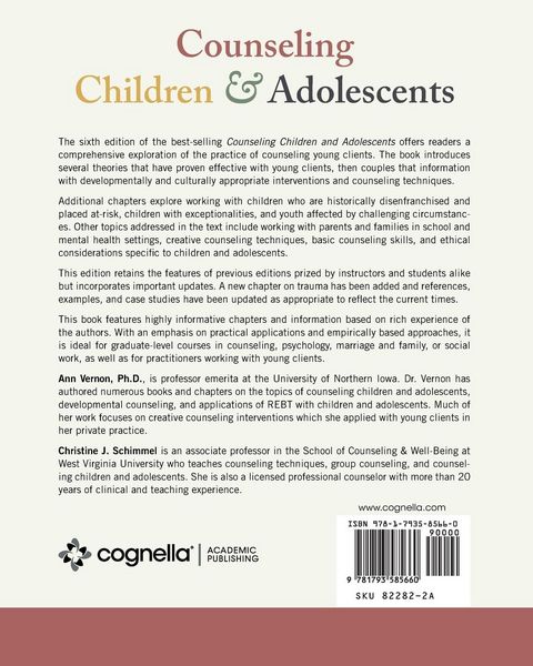 Produktbild: Counseling Children and Adolescents