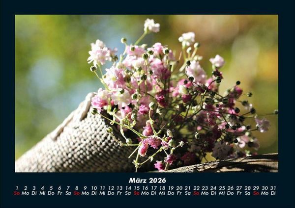 Produktbild: Blumenzauber 2026 Fotokalender DIN A4