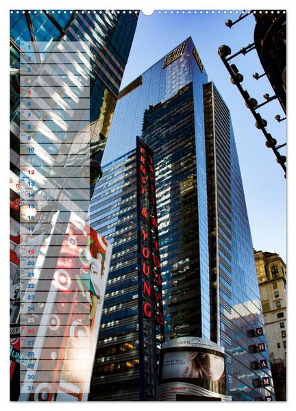 Produktbild: New York - Blickwinkel (Wandkalender 2026 DIN A2 hoch), CALVENDO Monatskalender