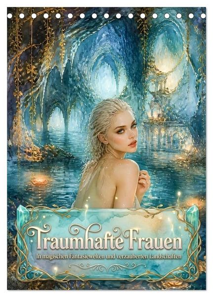 Produktbild: Traumhafte Frauen (Tischkalender 2027 DIN A5 hoch), CALVENDO Monatskalender