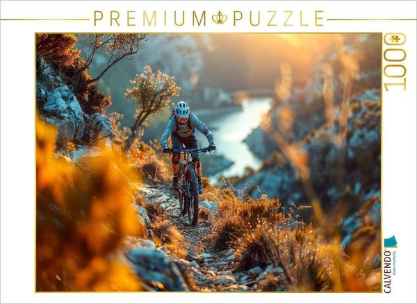 Produktbild: CALVENDO Puzzle Steiler Anstieg - m&uuml;hsam und kr&auml;ftezerrend | 1000 Teile Lege-Gr&ouml;&szlig;e 64x48cm Foto-Puzzle f&uuml;r gl&uuml;ckliche Stunden