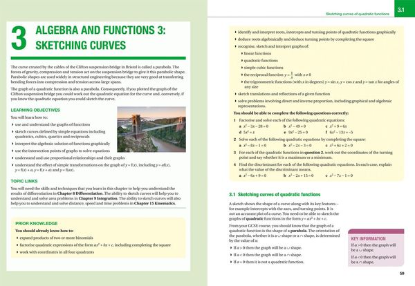 Produktbild: Edexcel a Level Mathematics Student Book Year 1 and as