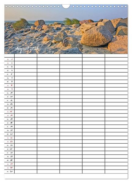Produktbild: Timmendorfer Strand - Ostsee Urlaubsparadies (Wandkalender 2026 DIN A3 hoch), CALVENDO Monatskalender