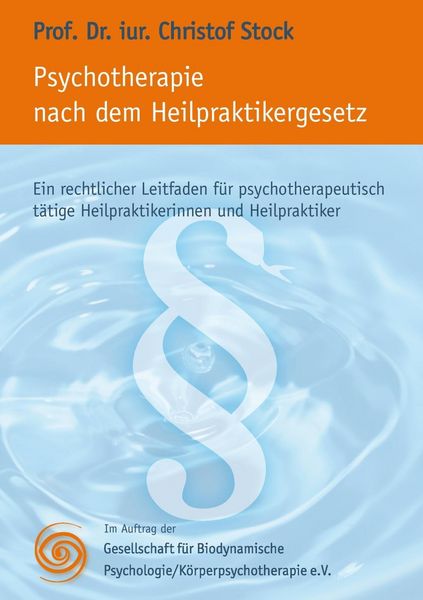 Produktbild: Psychotherapie nach dem Heilpraktikergesetz