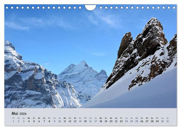 Produktbild: Gipfel Blicke (Wandkalender 2026 DIN A4 quer), CALVENDO Monatskalender