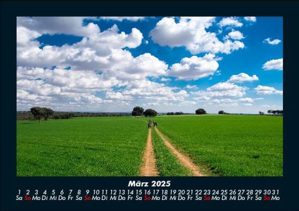Produktbild: Wanderlust 2025 Fotokalender DIN A5