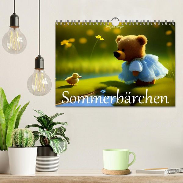 Produktbild: Sommerb&auml;rchen (Wandkalender 2026 DIN A4 quer), CALVENDO Monatskalender