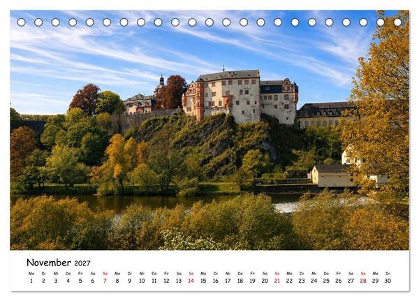 Produktbild: Glanzvolles Weilburg (Tischkalender 2027 DIN A5 quer), CALVENDO Monatskalender