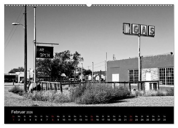 Produktbild: Route 66 (hochwertiger Premium Wandkalender 2026 DIN A2 quer), Kunstdruck in Hochglanz