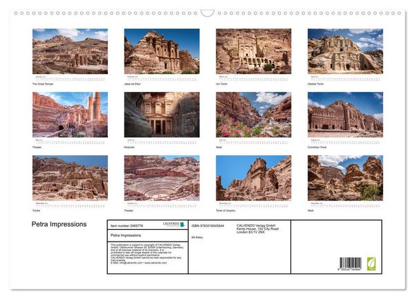Produktbild: Petra Impressions (Wall Calendar 2026 DIN A2 landscape), CALVENDO 12 Month Wall Calendar