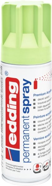 Produktbild: 5200 Permanent Spray, pastellgr&uuml;n matt, 200ml Premium Acryllack