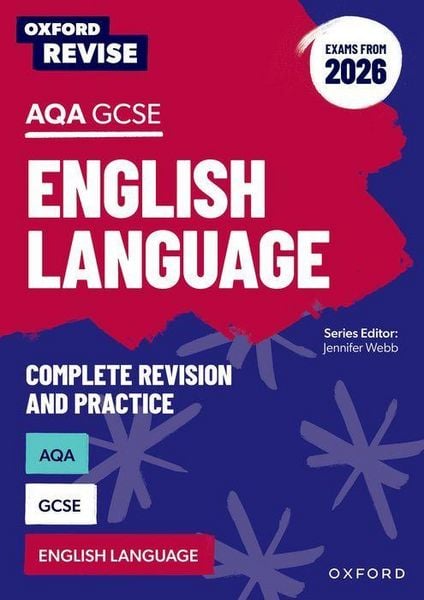 Produktbild: Oxford Revise: Oxford Revise: AQA GCSE English Language Revision and Exam Practice (Exams from 2026)