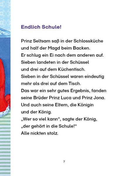 Produktbild: Prinz Seltsam und die Schulpiraten: F&uuml;r Erstleser