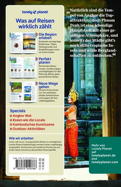 LONELY PLANET Reiseführer Kambodscha
