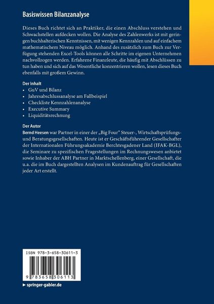 Produktbild: Basiswissen Bilanzanalyse