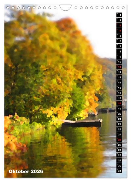 Produktbild: Der Baldeneysee in Essen (Wandkalender 2026 DIN A4 hoch), CALVENDO Monatskalender
